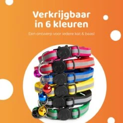 ACE Pets Reflecterende Kattenhalsband Met Veiligheidssluiting – Halsband Kat & Kitten - Met Adreskoker - Kittenhalsband & Kattenbandje Met Belletje - Zwart -Kattenbenodigdheden Winkel 1200x1200 1233