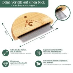 Pfotenolymp® Zachte Borstel & Vlooienkam Voor Katten Set - Kattenborstel I Kattenkam - Luizenkam I Netenkam Voor Katten - Tegen Luizen & Vlooien - Kattenhaarborstel 8 Pfotenolymp® Zachte Borstel & Vlooienkam Voor Katten Set - Kattenborstel I Kattenkam - Luizenkam I Netenkam Voor Katten - Tegen Luizen & Vlooien - Kattenhaarborstel -Kattenbenodigdheden Winkel 1200x1200 1310