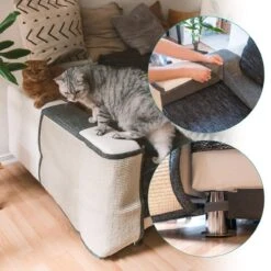 Navaris Katten Krabmat - Bescherming Van Meubels - Voor Banken En Stoelen - Krabbescherming - Rechtsdraaiend -Kattenbenodigdheden Winkel 1200x1200 1352