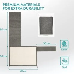 Navaris Katten Krabmat - Bescherming Van Meubels - Voor Banken En Stoelen - Krabbescherming - Rechtsdraaiend -Kattenbenodigdheden Winkel 1200x1200 1354