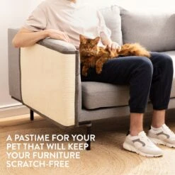 Navaris Katten Krabmat - Bescherming Van Meubels - Voor Banken En Stoelen - Krabbescherming - Rechtsdraaiend -Kattenbenodigdheden Winkel 1200x1200 1356