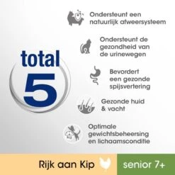 Perfect Fit Senior 7+ Katten Droogvoer - Kip - 4 X 750 Gr -Kattenbenodigdheden Winkel 1200x1200 175