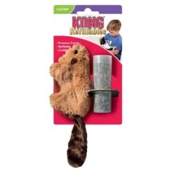Kong Kat Catnip Bever - Speelmuis - Bruin - 3,8 X 4,5 X 4,2 -Kattenbenodigdheden Winkel 1200x1200 230