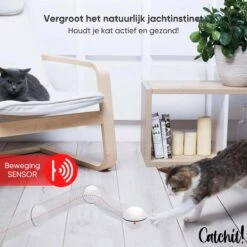 Catchit!® Interactieve Zelfrollende Bal Katten - Kattenspeeltjes - Inclusief USB Kabel En Staartjes - Kattenspeelgoed - Smart - Grijs 8 Catchit!® Interactieve Zelfrollende Bal Katten - Kattenspeeltjes - Inclusief USB Kabel En Staartjes - Kattenspeelgoed - Smart - Grijs -Kattenbenodigdheden Winkel 1200x1200 257