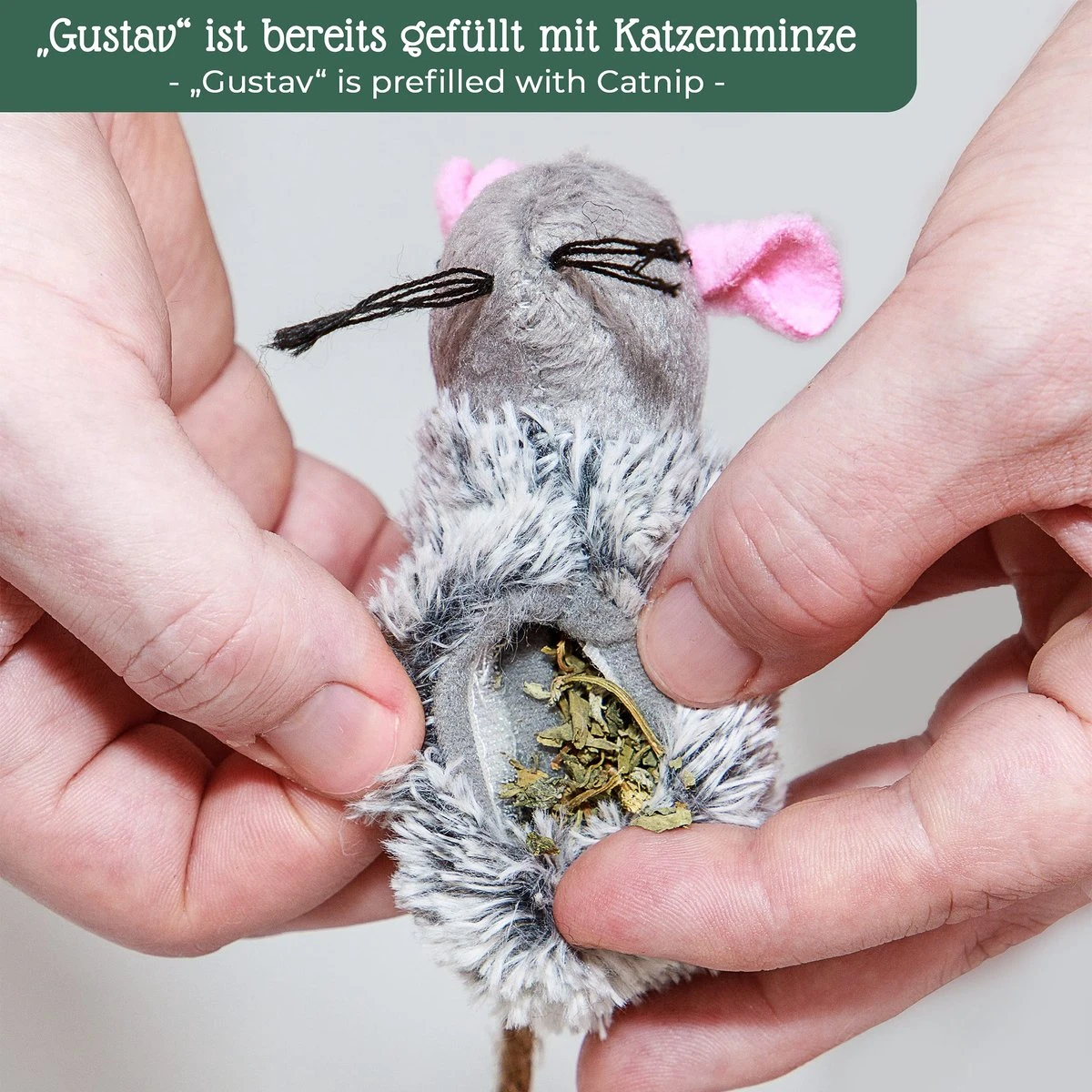 Pfotenolymp® Interactief Kattenspeelgoed / Speeldoos Met Speelballen & Speelmuis - Houten Speelgoed Voor Katten - Mollenspel / Vangspel / Jachtspel 3 Pfotenolymp® Interactief Kattenspeelgoed / Speeldoos Met Speelballen & Speelmuis - Houten Speelgoed Voor Katten - Mollenspel / Vangspel / Jachtspel - Afbeelding 3