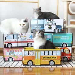 Make Me Purr Kattendoos Van Karton (Ice Cream) - Inclusief Kartonnen Krabmat - Speelgoed Doos Voor Katten Met Krab Mat - Kat Krabpaal Speeltje - Kattenbed Kattenmand Kattenhuis Kattentunnel - Kattenspeelgoed - Kattenspeeltjes - Kitten Speeltjes -Kattenbenodigdheden Winkel 1200x1200 282