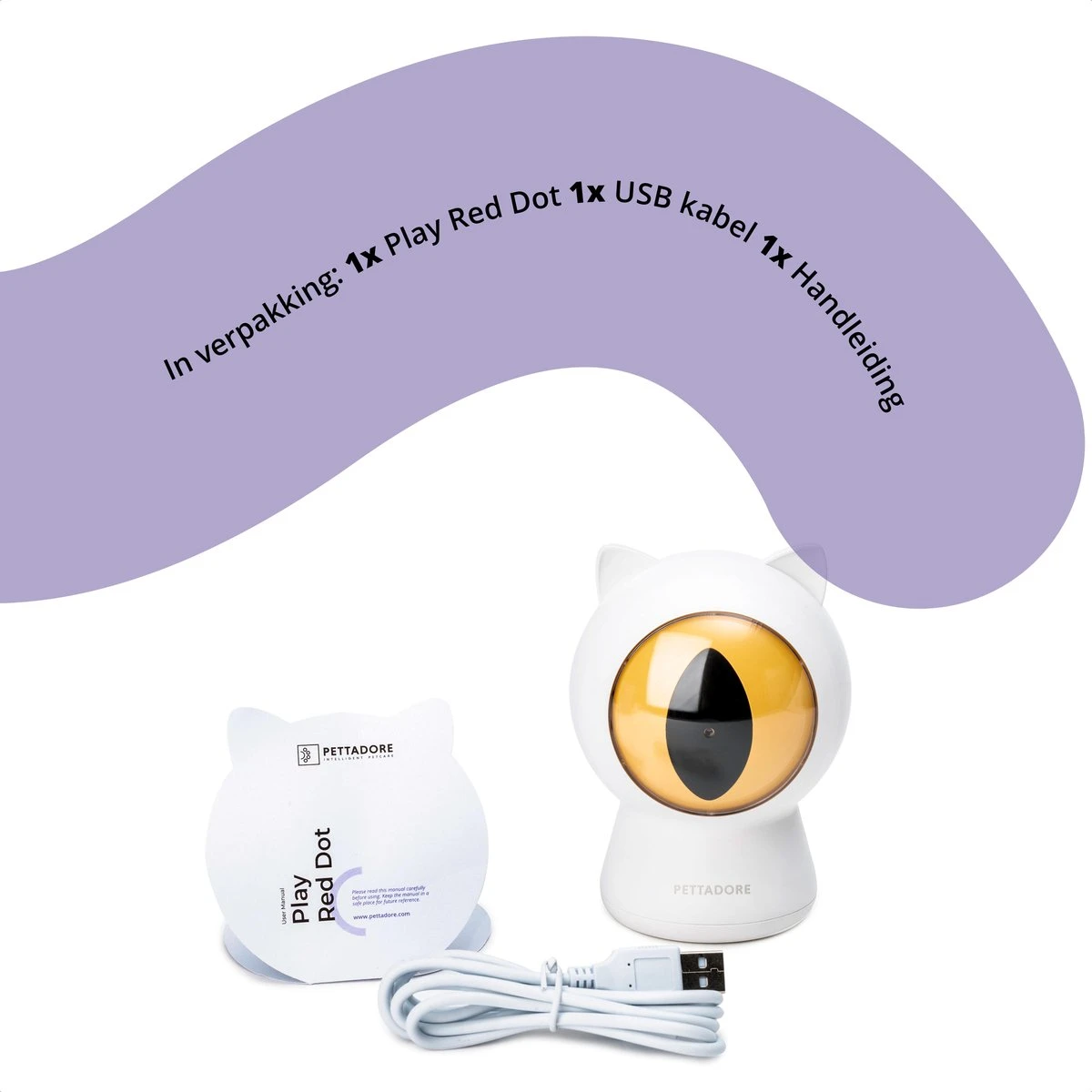 Pettadore - Laser Kattenspeeltjes - Smart Met Autoplay En Handmatig Via App 9 Pettadore - Laser Kattenspeeltjes - Smart Met Autoplay En Handmatig Via App - Afbeelding 9