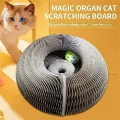 Magic Organ Cat Scratching Board Speelgoed |Magic Krab Karton Krabmat Voor Katten Design Krabkarton Voor Katten 2in 1 Met Speelgoed Balletje- Kattenspeeltjes - Alternatief Voor De Katten Krabpaal - Kattenspeelgoed -TikTok - TikTok Made Me Buy It 11 Magic Organ Cat Scratching Board Speelgoed |Magic Krab Karton Krabmat Voor Katten Design Krabkarton Voor Katten 2in 1 Met Speelgoed Balletje- Kattenspeeltjes - Alternatief Voor De Katten Krabpaal - Kattenspeelgoed -TikTok - TikTok Made Me Buy It -Kattenbenodigdheden Winkel 1200x1200 350