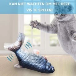TwinQ Dansende Vis - Bewegende Vis Met Kattenkruid - Kattenspeeltjes - USB Oplaadbaar - Speelgoed Voor Katten - Incl. Kattenlampje 14 TwinQ Dansende Vis - Bewegende Vis Met Kattenkruid - Kattenspeeltjes - USB Oplaadbaar - Speelgoed Voor Katten - Incl. Kattenlampje -Kattenbenodigdheden Winkel 1200x1200 353