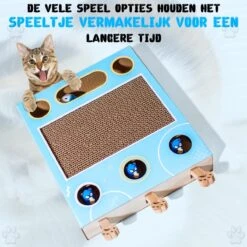 Sla De Mol Kattenspeeltje - Katten Speelgoed - Kattenspeelgoed - Kattenspeeltjes - Kattenspeeltjes Intelligentie - Kattenspeelgoed Intelligentie -Kattenbenodigdheden Winkel 1200x1200 398