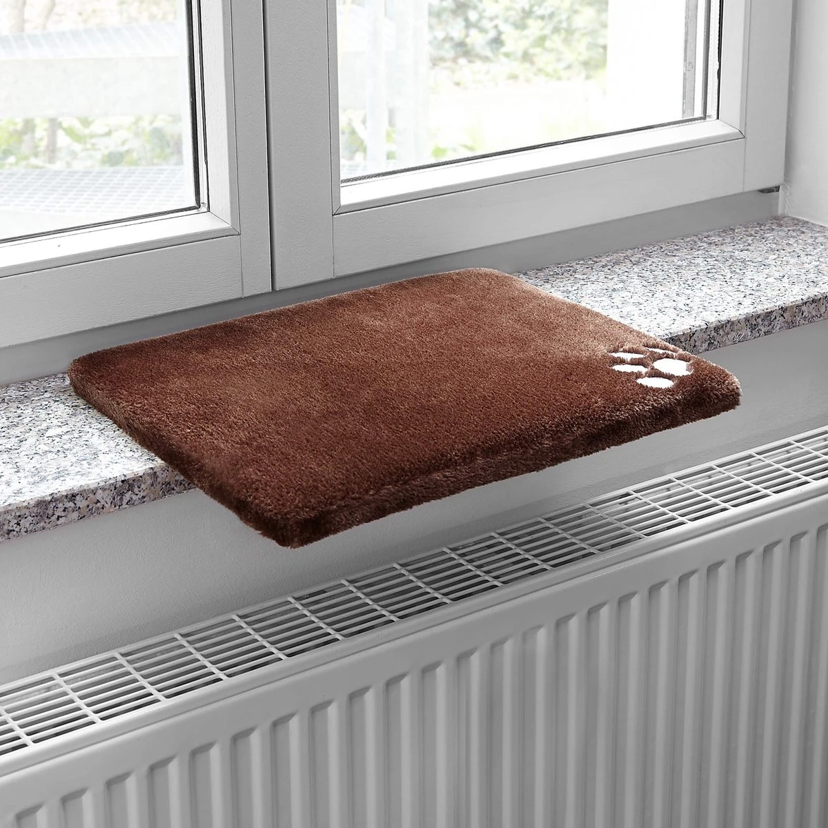 PRETTY KITTY Cat Window Bed 32x41cm: Knuffelig Kattenbed Voor De Vensterbank, Premium Kattenbed Fluffy Voor Het Raam, Vensterbank Kat - Wasbaar, Vensterbank Kat 3 PRETTY KITTY Cat Window Bed 32x41cm: Knuffelig Kattenbed Voor De Vensterbank, Premium Kattenbed Fluffy Voor Het Raam, Vensterbank Kat - Wasbaar, Vensterbank Kat - Afbeelding 3