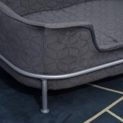 PawHut Hondenbank Met Rugleuning Huisdierenbank Met Metalen Poten Hondenbed Kattenbank D04-157 -Kattenbenodigdheden Winkel 1200x1200 521