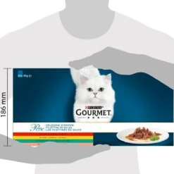Gourmet Perle Mini Filets In Saus - Kattenvoer Natvoer - Kip, Konijn, Rund & Zalm - 60 X 85 Gr -Kattenbenodigdheden Winkel 1200x1200 65