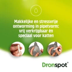 Dronspot Spot On Ontwormingsmiddel Voor Middelgrote Katten (2,5 Kg - 5 Kg) 2 Pipetten -Kattenbenodigdheden Winkel 1200x1200 674
