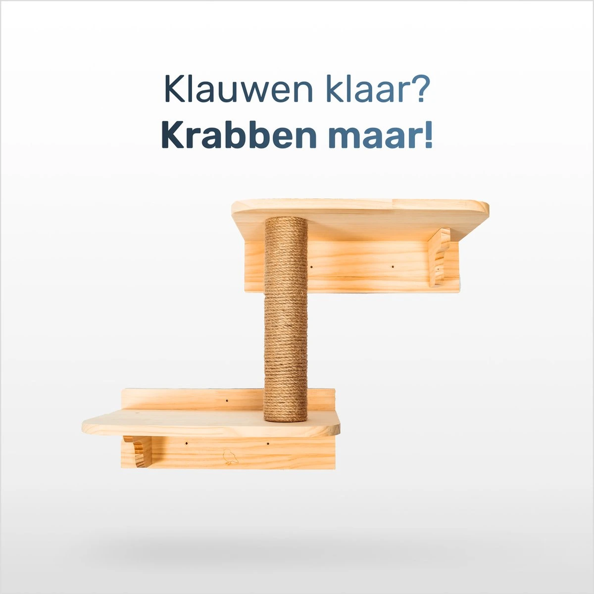 Katten Klimmuur - Complete Set - Krabpaal - Huisje - Ladders - Plateaus - Katten Klim Wand - Krabpaal Muur - Klimmuur Kat - Krabpaal Voor Grote Katten - Klimwand 9 Katten Klimmuur - Complete Set - Krabpaal - Huisje - Ladders - Plateaus - Katten Klim Wand - Krabpaal Muur - Klimmuur Kat - Krabpaal Voor Grote Katten - Klimwand - Afbeelding 9