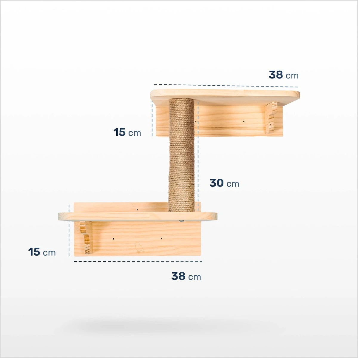 Katten Klimmuur - Complete Set - Krabpaal - Huisje - Ladders - Plateaus - Katten Klim Wand - Krabpaal Muur - Klimmuur Kat - Krabpaal Voor Grote Katten - Klimwand 15 Katten Klimmuur - Complete Set - Krabpaal - Huisje - Ladders - Plateaus - Katten Klim Wand - Krabpaal Muur - Klimmuur Kat - Krabpaal Voor Grote Katten - Klimwand - Afbeelding 15