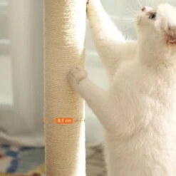 Luxe Krabpaal - Hout - Bruin - 88cm -Kattenbenodigdheden Winkel 1200x1200 742