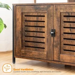 IN.HOMEXL All-In-One Kattenmeubel Alba - Krabpaal Met Kattenbak - Hangmat Mand Katten Huis - Kattentoiletmeubel - Bruin - 70x132x48cm -Kattenbenodigdheden Winkel 1200x1200 751