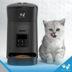 Pretty Paws PP002 Professionele Automatische Voerbak - Instelbaar Voedingsschema - Voerautomaat - Voerbak Kat Automatisch -Kattenbenodigdheden Winkel 1200x1200 781