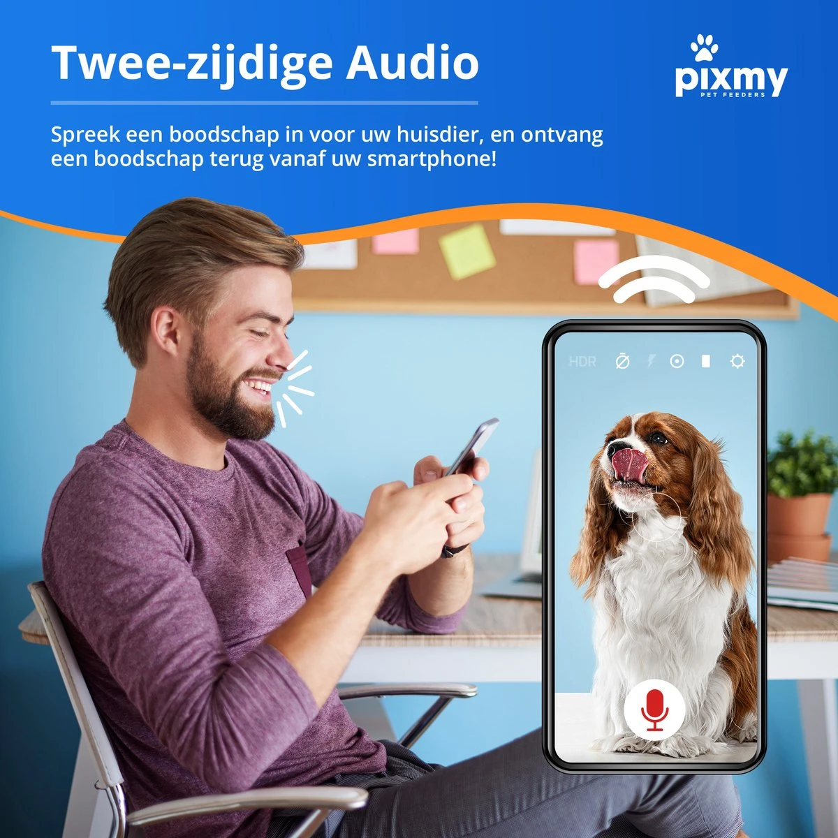 PIXMY - Automatische Voerbak Kat - 4L - Wi-Fi - Met App En Full HD Camera - Voerbak Kat 8 PIXMY - Automatische Voerbak Kat - 4L - Wi-Fi - Met App En Full HD Camera - Voerbak Kat - Afbeelding 8