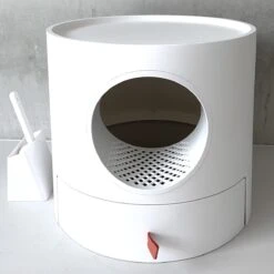 A Sunny Day Kattenbak Met Lade, Bedje En Krabplank - Inclusief Schepje - Design Kattenbak - Wit - Dichte Kattenbak - Kattenbak Gesloten 31 A Sunny Day Kattenbak Met Lade, Bedje En Krabplank - Inclusief Schepje - Design Kattenbak - Wit - Dichte Kattenbak - Kattenbak Gesloten -Kattenbenodigdheden Winkel 1200x1200 924