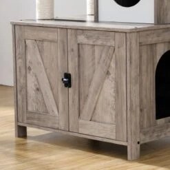 Signature Home Catty Krabpaal Met Kattenbak - Kattenbakkast - Kattenhuis Met Deur En Slot - Krabpalen Met Hangmat Mand Katten Huis - Kattenbakmeubel Verborgen - Alles-in-één Kattenspeelgoed Met Kattenhuis - Grijs - 60cm X 150cm X 48cm 21 Signature Home Catty Krabpaal Met Kattenbak - Kattenbakkast - Kattenhuis Met Deur En Slot - Krabpalen Met Hangmat Mand Katten Huis - Kattenbakmeubel Verborgen - Alles-in-één Kattenspeelgoed Met Kattenhuis - Grijs - 60cm X 150cm X 48cm -Kattenbenodigdheden Winkel 1200x1200 940