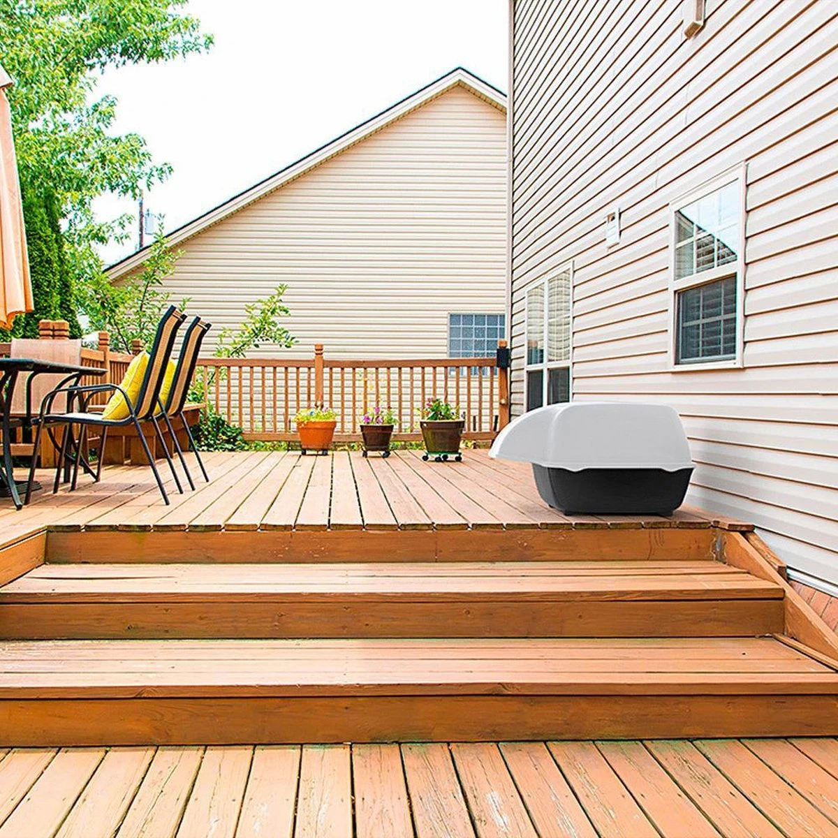 Ferplast Cosmic Outdoor - Kattenbak - Assorti - 73,5 X 43,5 X 41 Cm 3 Ferplast Cosmic Outdoor - Kattenbak - Assorti - 73,5 X 43,5 X 41 Cm - Afbeelding 3