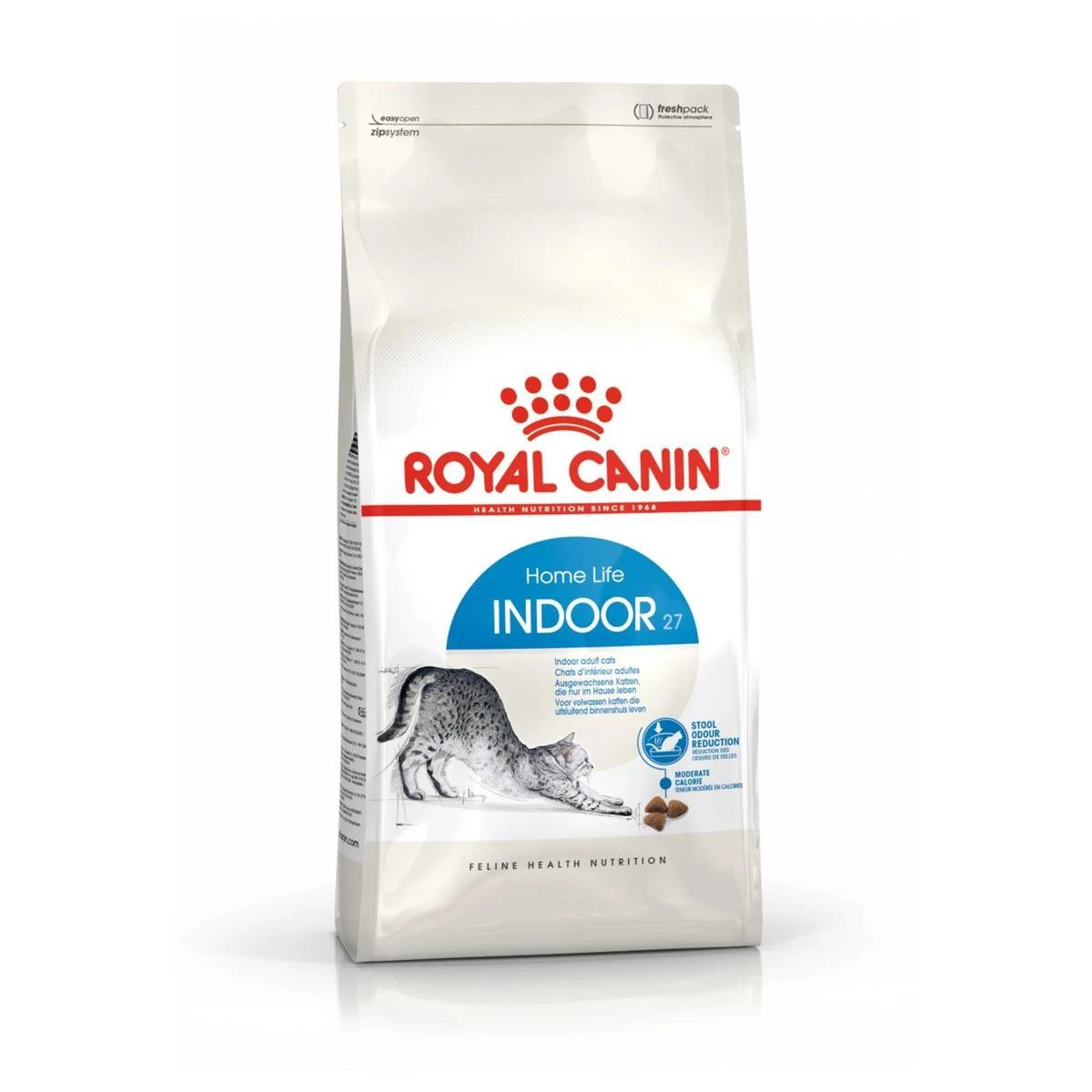 Royal Canin Indoor 27 - Kattenvoer - 4 Kg 1 Royal Canin Indoor 27 - Kattenvoer - 4 Kg
