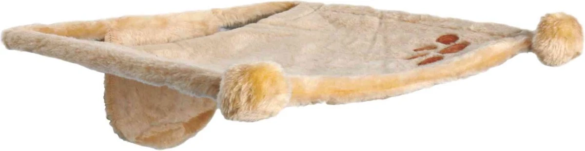 Trixie Hangmat Voor Aan De Muur Beige - 42X41 CM 1 Trixie Hangmat Voor Aan De Muur Beige - 42X41 CM