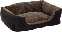 Beeztees Baboo - Kattenmand - Taupe/Zwart - 48x37x18 Cm -Kattenbenodigdheden Winkel 1200x629