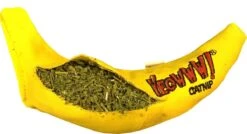 Yeowww! Chicata Banana - Speeltje Voor Katten Met Kattenkruid - De Meest Krachtige Catnip Ter Wereld – Onweerstaanbaar – Katoen – 17.7 Cm - Geel -Kattenbenodigdheden Winkel 1200x652