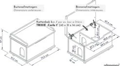WONDERMAKE® Grote Kattenkast Houten Voor Kattenbak-box Kattentoilet, XL-kattenbak Dressoir Kastje, Designer Kattenhuis Met Kattenhol Kattenmand, Kasten Kast Voor Badkamer, 73,5 X 51,5 X 57 Cm, Wit 14 WONDERMAKE® Grote Kattenkast Houten Voor Kattenbak-box Kattentoilet, XL-kattenbak Dressoir Kastje, Designer Kattenhuis Met Kattenhol Kattenmand, Kasten Kast Voor Badkamer, 73,5 X 51,5 X 57 Cm, Wit -Kattenbenodigdheden Winkel 1200x663