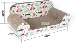 Nobleza 46IIC Design Krabsofa - Krabplank Met Catnip - L54 X B26 X H20 Cm -Kattenbenodigdheden Winkel 1200x678 1