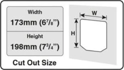 Cat Mate Kattendeur Microchip 360 Wit -Kattenbenodigdheden Winkel 1200x680 4