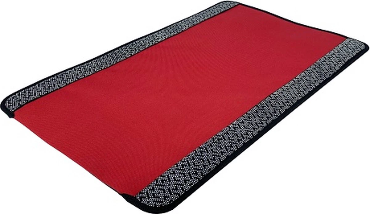 SiRaC - Kattenbakmat - Dubbele Laag Matten- Rood 1 SiRaC - Kattenbakmat - Dubbele Laag Matten- Rood