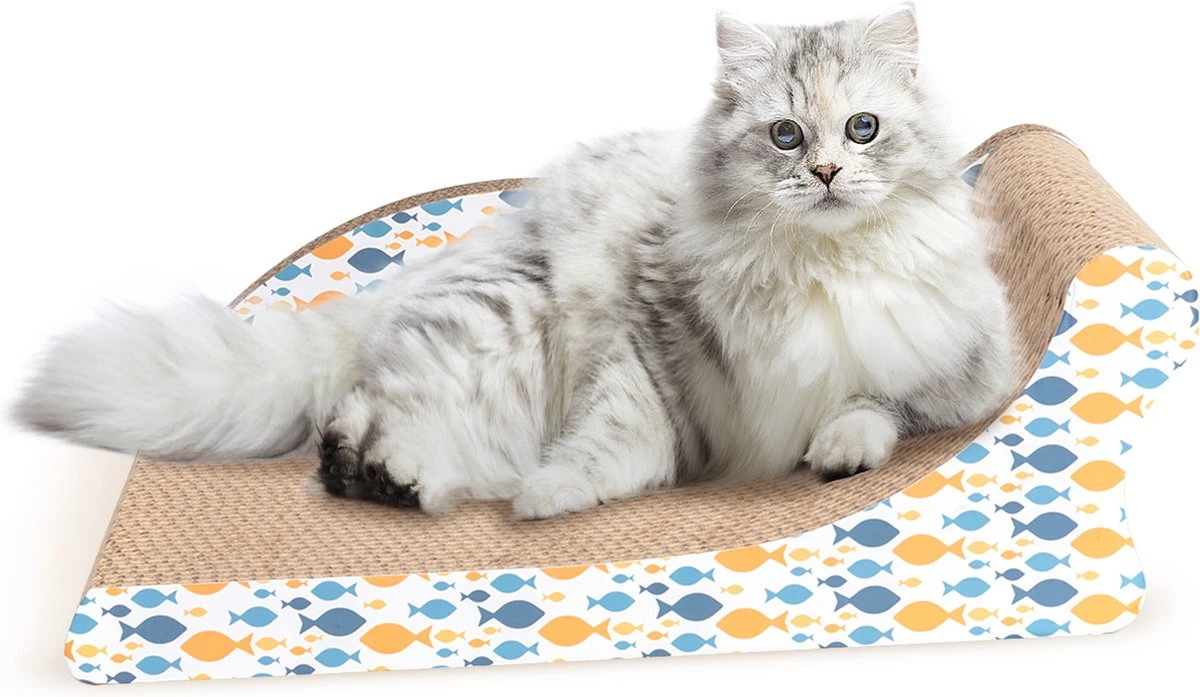 Nobleza 46AL4 - Krabplank - Katten Krabspeelgoed Sofa Krabkarton - 45x28x16CM 1 Nobleza 46AL4 - Krabplank - Katten Krabspeelgoed Sofa Krabkarton - 45x28x16CM