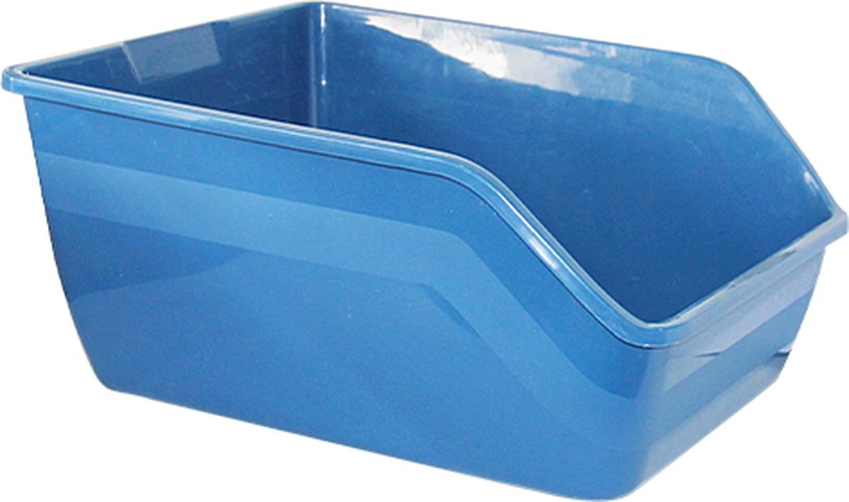 Pawise Kattenbak Open Met Hoge Rand Large 2 Pawise Kattenbak Open Met Hoge Rand Large - Afbeelding 2