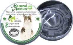 Teken- En Vlooienband Voor Katten PLUS - Natuurlijk Middel Tegen Vlooien En Teken - 100% Natuurlijk - 38,5 CM - Tot 8 Maand Werkzaam - Biologisch -Kattenbenodigdheden Winkel 1200x739