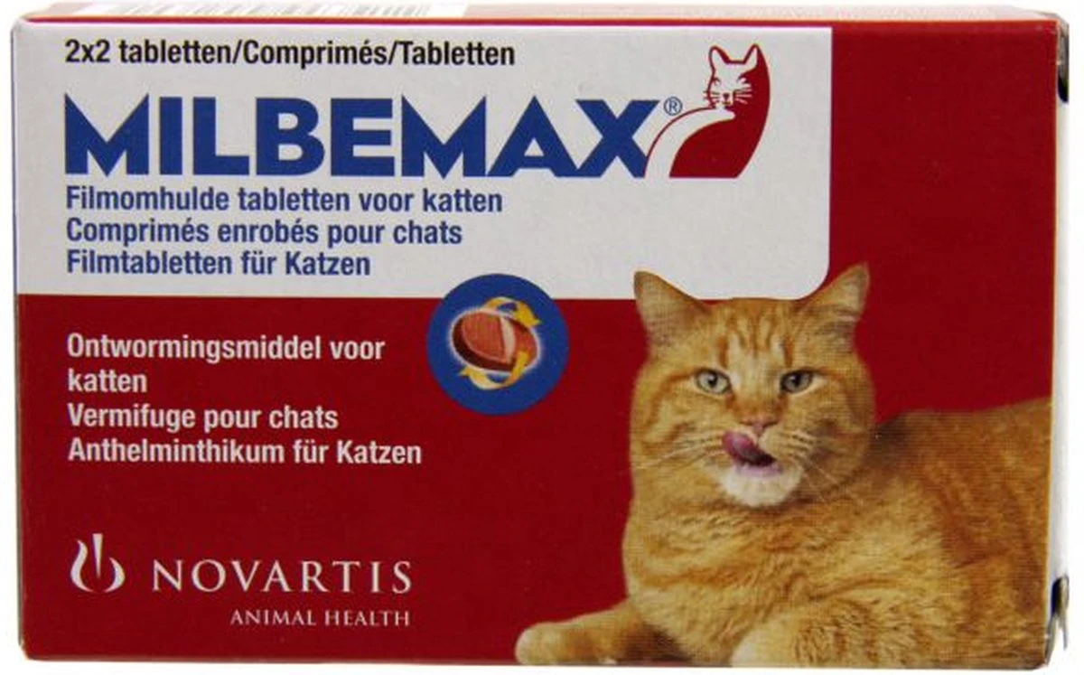 Milbemax Kat Groot - 1 ST à 2 X 2 TABL 6 Milbemax Kat Groot - 1 ST à 2 X 2 TABL - Afbeelding 6
