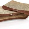 Pfotenolymp® Premium Krabplank / Krablounge Voor Katten - Krabplank / Kattenkrabplank - Krabplank Met Golfkarton & Kattenkruid - Krablounge Voor Katten