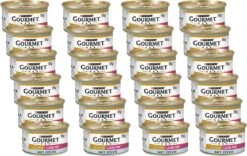 Gourmet Gold Luxe Mix - Kattenvoer Natvoer - Zeevis & Spinazie - 24 X 85 Gr -Kattenbenodigdheden Winkel 1200x757 1
