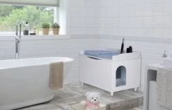 WONDERMAKE® Grote Kattenkast Houten Voor Kattenbak-box Kattentoilet, XL-kattenbak Dressoir Kastje, Designer Kattenhuis Met Kattenhol Kattenmand, Kasten Kast Voor Badkamer, 73,5 X 51,5 X 57 Cm, Wit 13 WONDERMAKE® Grote Kattenkast Houten Voor Kattenbak-box Kattentoilet, XL-kattenbak Dressoir Kastje, Designer Kattenhuis Met Kattenhol Kattenmand, Kasten Kast Voor Badkamer, 73,5 X 51,5 X 57 Cm, Wit -Kattenbenodigdheden Winkel 1200x770 1