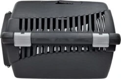 Topmast Reismand Hives - Kunststof Transportmand - Zwart - 46 X 32 X 33 Cm - Vervoersbox - Voor Kat En Kleine Hond -Kattenbenodigdheden Winkel 1200x785