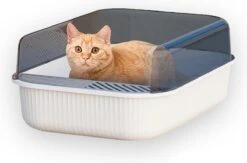 Merkloos Kattenbak - Zwart - Open - Incl. Schep - Modern - Hip - Trendy - Design Kattenbak 12 Merkloos Kattenbak - Zwart - Open - Incl. Schep - Modern - Hip - Trendy - Design Kattenbak -Kattenbenodigdheden Winkel 1200x793 4