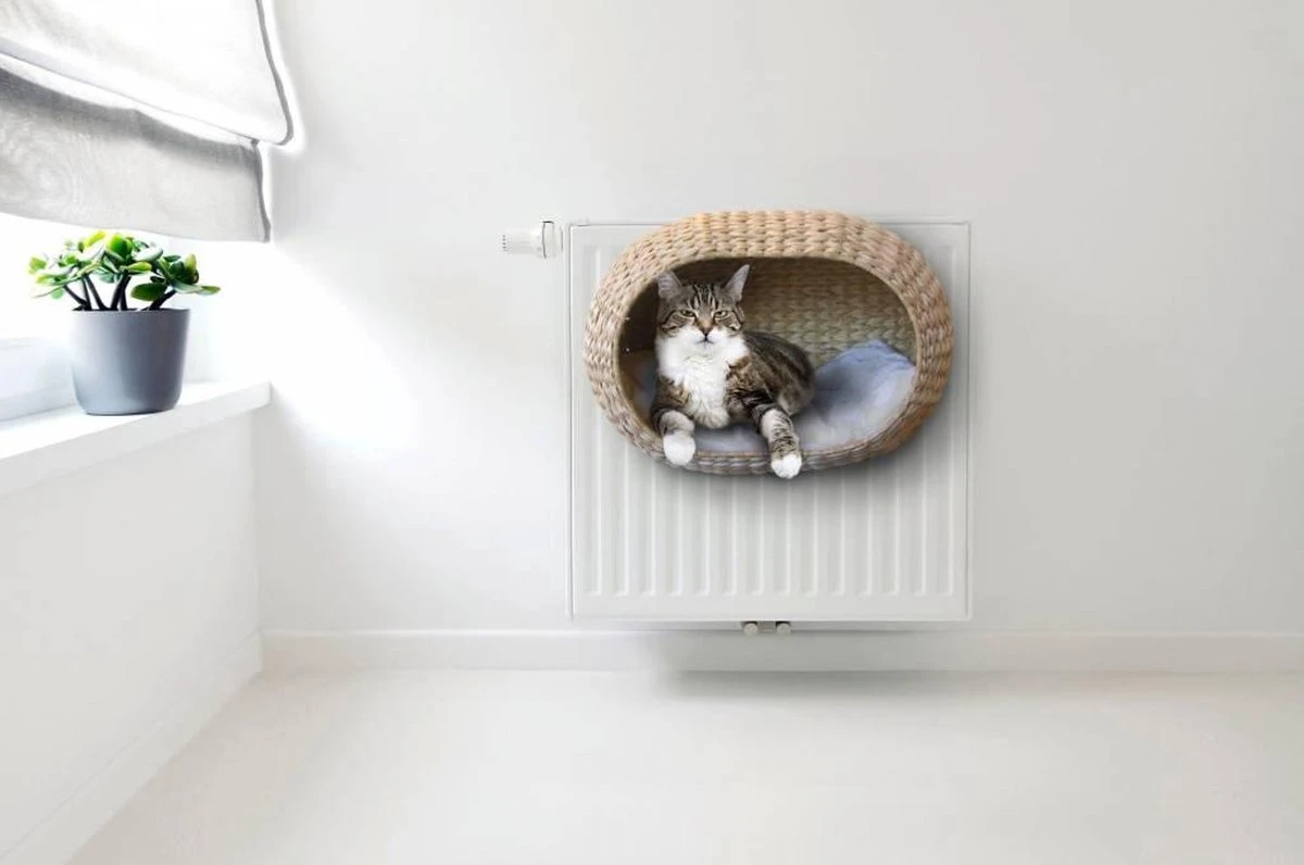 Ebi Radiator Sunrise Kattenmand - Incl. Kussen - Beige - 45 X 30 X 30 Cm 3 Ebi Radiator Sunrise Kattenmand - Incl. Kussen - Beige - 45 X 30 X 30 Cm - Afbeelding 3