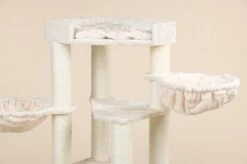 RHRQuality Corner Coon Krabpaal Voor Grote Katten - 60 X 56 X 151 Cm - Crème -Kattenbenodigdheden Winkel 1200x799 16