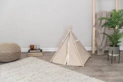 Trixie Kattenmand Tipi Boho Beige - 55X55X65 CM -Kattenbenodigdheden Winkel 1200x800 22
