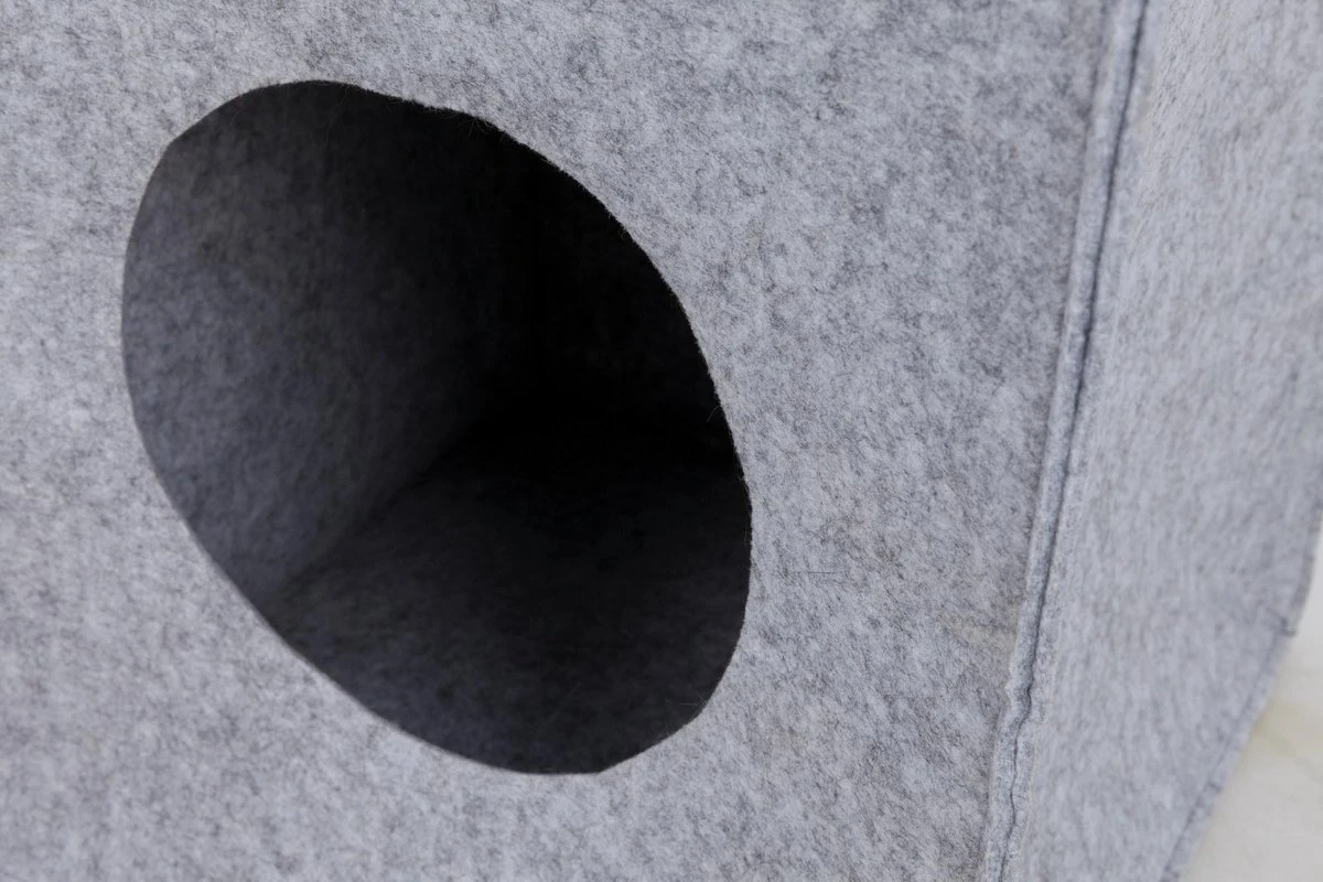 Trixie Kattenmand Iglo Anton Grijs - 33X33X37 CM 4 Trixie Kattenmand Iglo Anton Grijs - 33X33X37 CM - Afbeelding 4