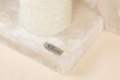 RHRQuality Corner Coon Krabpaal Voor Grote Katten - 60 X 56 X 151 Cm - Crème -Kattenbenodigdheden Winkel 1200x800 57