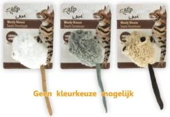 All For Paws Catnip Wooly Mouse -Kattenbenodigdheden Winkel 1200x824